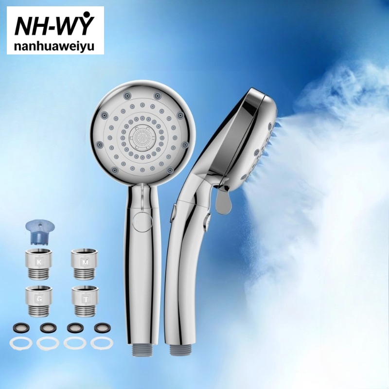 High Pressure Shower Head Handheld - 미세 거품 미용 샤워 헤드, 나노