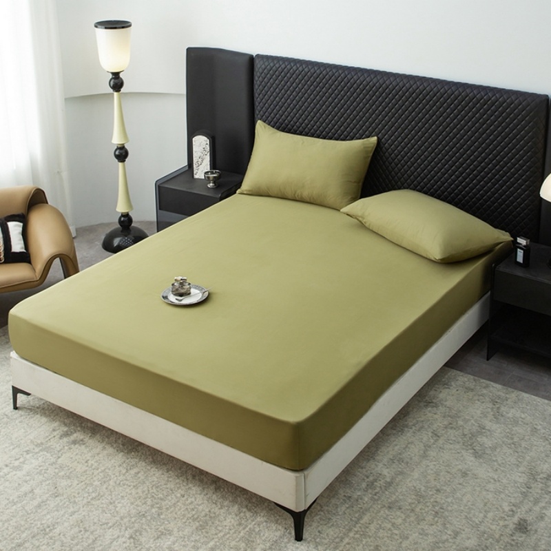 1개 천연 라이오셀 피티드 시트 그린 여름용 쿨링 매트 - Fitted Bed Sheets Deep Pocket 리뷰 및 가격