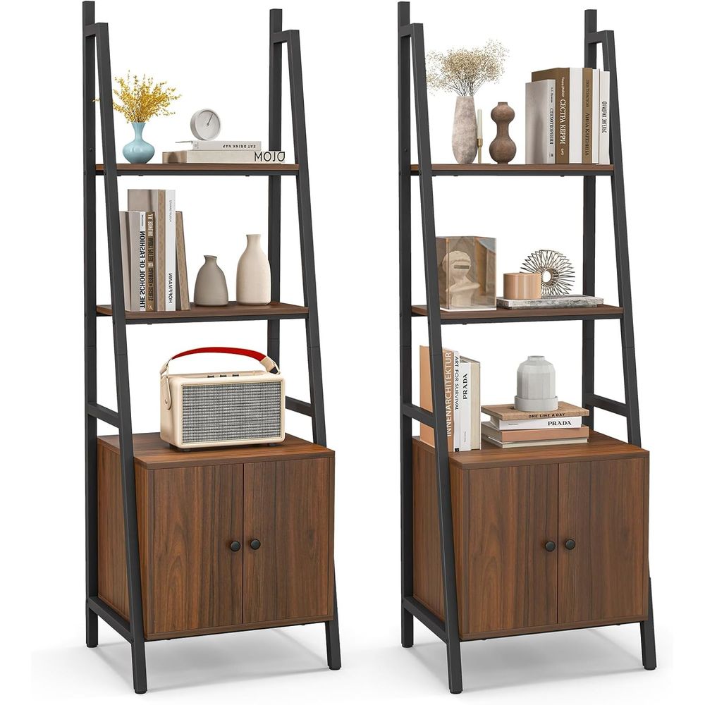 쿨라 4단 사다리형 선반 캐비닛, 63인치 높이 책장, - Storage & Organization 리뷰 및 가격