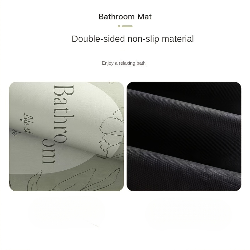 사각형 현관 매트 속건성 규조토 러그 고무 뒷면 논슬립 - Quick Dry Diatomite Bath Mat 리뷰 및 가격