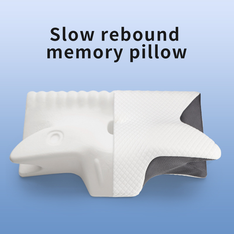 메모리폼 소재의 인체공학적 디자인으로 제작된 경추 지지 - Memory Foam Orthopedic Pillow Neck Pain 리뷰 및 가격